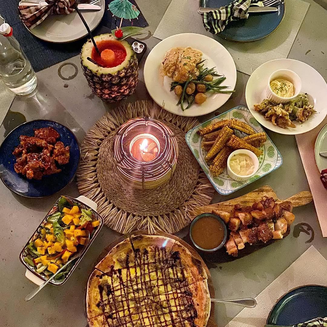 Sharing platter — starters spread